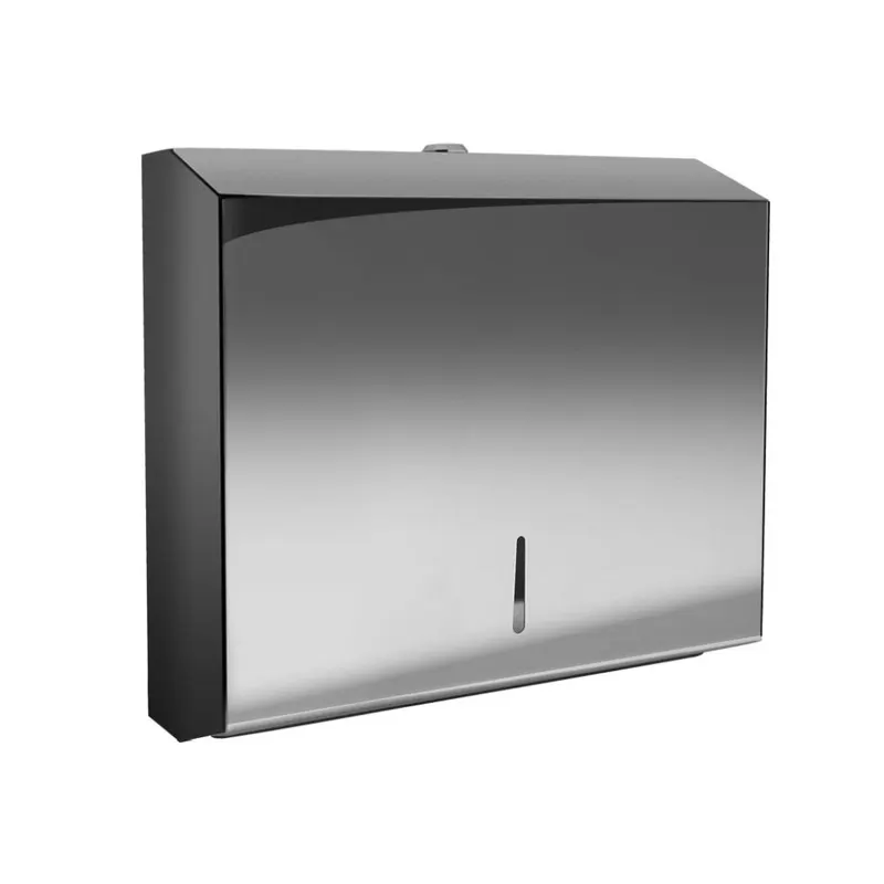 Dispenser Bisk pentru prosoape de hartie, crom lucios
