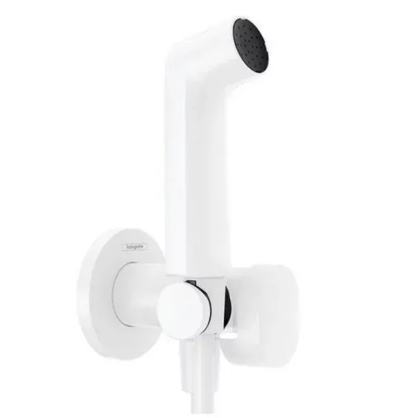Dus igienic alb Hansgrohe S EcoSmart Bidette