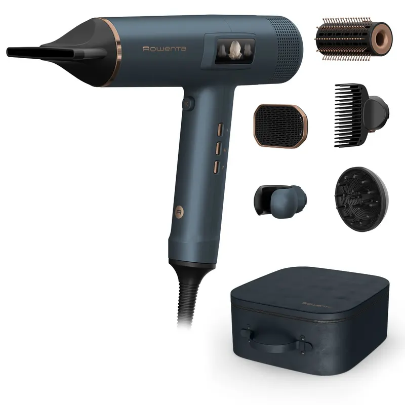 Uscator de par Rowenta Maestria For You HY9430E0, 1800W, 3 setari de temperatura, 3 trepte de viteza, mod manual, invelis ceramic, generator de ioni