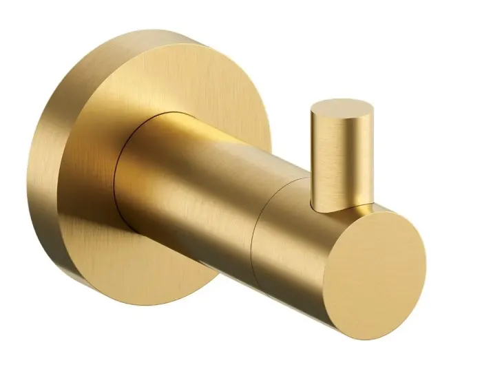 Cuier de baie auriu periat, Omnires Modern Project