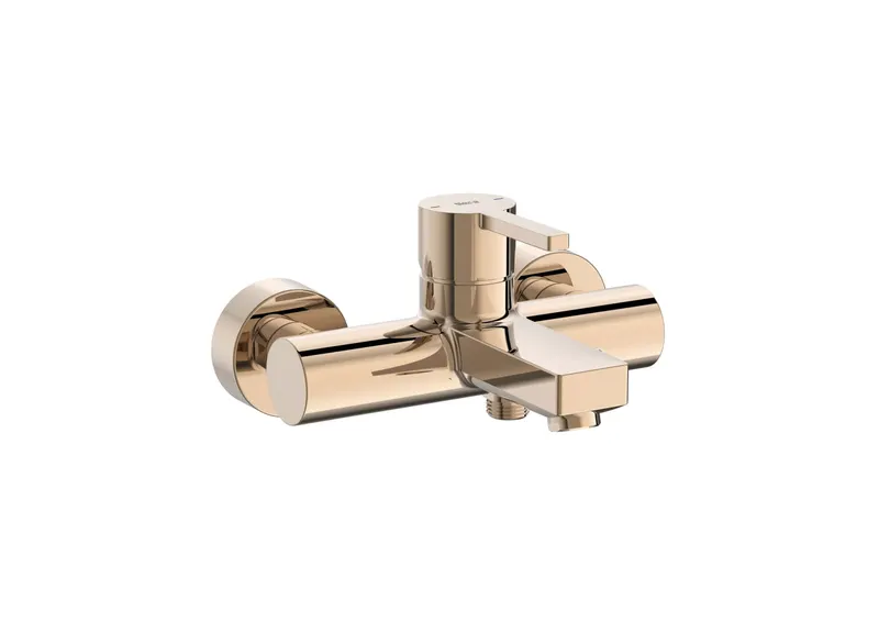 Baterie cada Roca A5A0296RG0, 0.8 bar, 176 mm, 215 mm, 101 mm, 2 orificii instalare, 1 2 dimensiune racord, Cupru