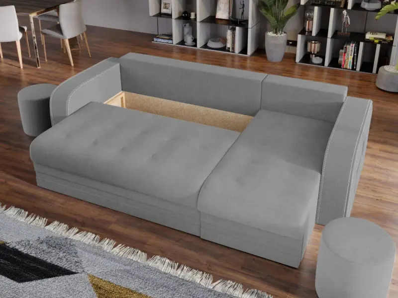Coltar Extensibil Juno Gri Deschis — imaginea 3