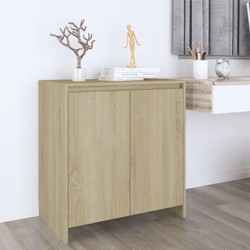 servanta, stejar sonoma, 70x41x75 cm, lemn prelucrat