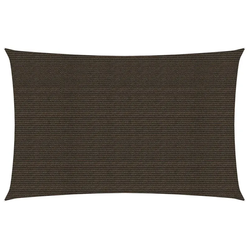 panza parasolar, maro, 2,5x5 m, hdpe, 160 g/m2