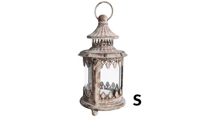 Lampa metalica antichizata, S