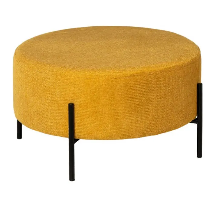 Taburet LAVORO Ø60 CM - Mustard