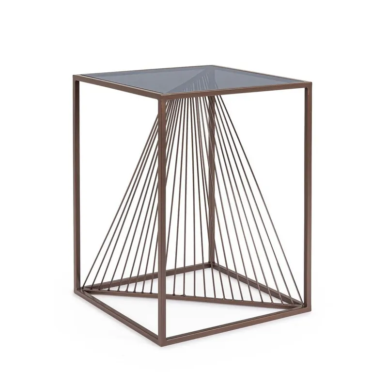 Masuta de cafea ESPIRAL 40 x 56 CM - Maro