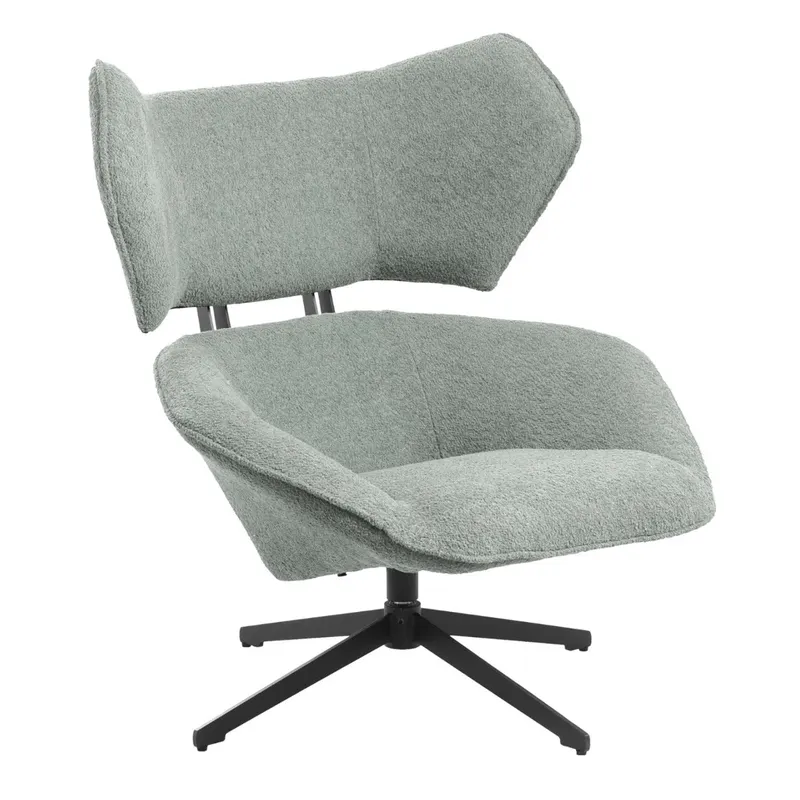 Fotoliu VENTURA BOUCLE - Verde