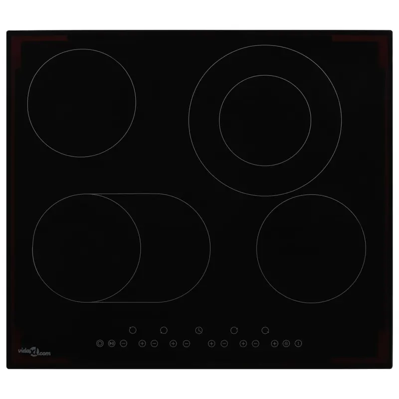 plita ceramica cu 4 arzatoare, control tactil, 6600 w