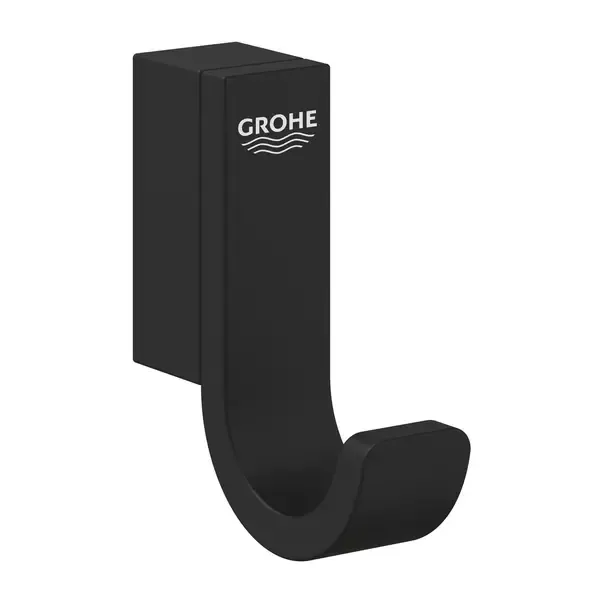 Agatatoare Grohe 41216KF0, Selection, pe perete, metal, mat, negru
