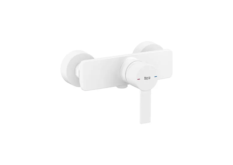 Baterie dus Roca A5A215FB00, Targa, tip incastrare aparent, tip comanda monocomanda, numar orificii instalare 2, alb