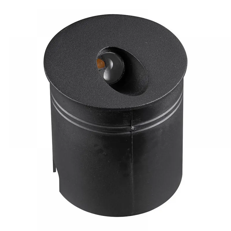 Aplica de perete incastrata MONI ROUND - Negru