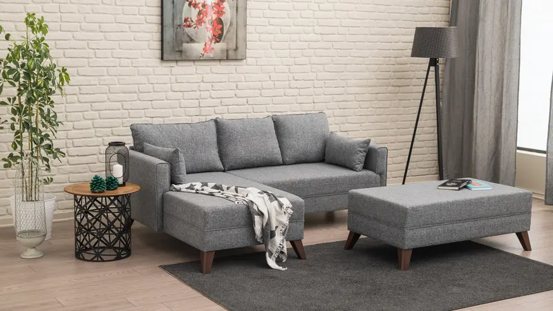 Canapea Tip Coltar Cu Posibilitate de Dormit Bella Corner Sofa Left 2