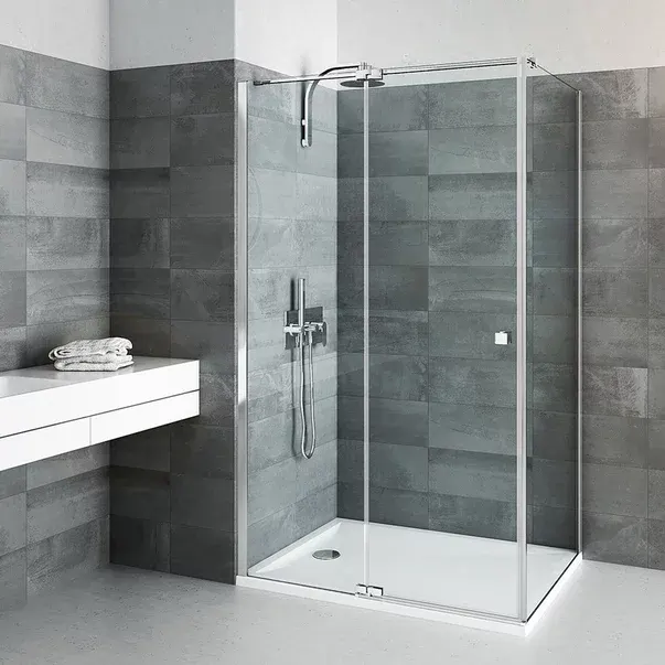 Usa de nisa batanta Roth Elegant Neo Line 90 cm sticla 8 mm crom