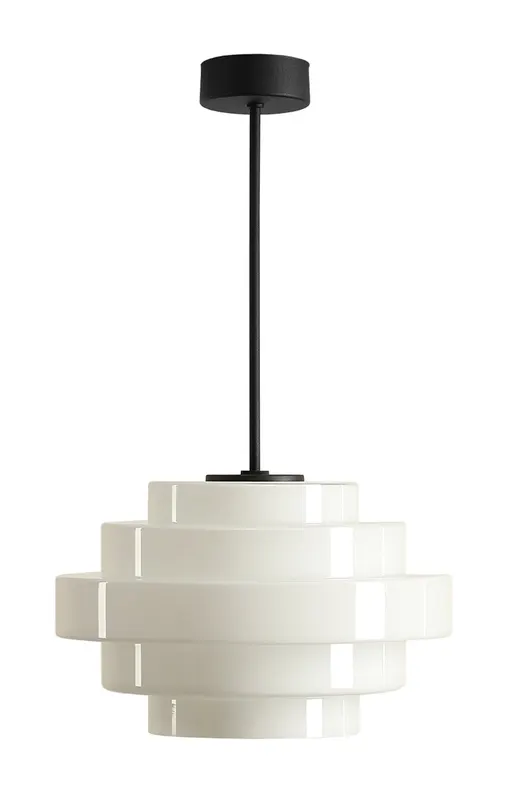 Plafoniera LINNEA - Alb lăptos / Ø28 cm S