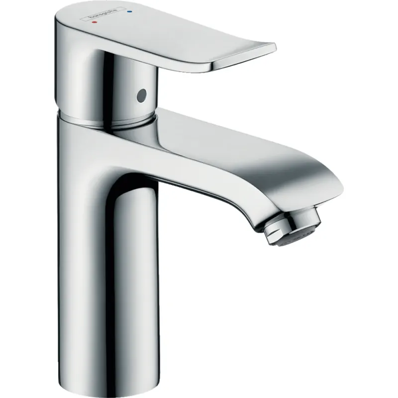 Baterie lavoar crom cu ventil pop-up Hansgrohe Metris 110