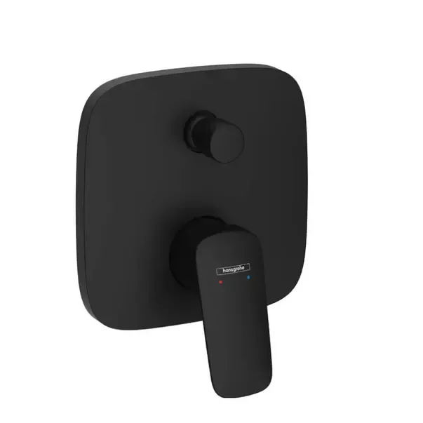 Baterie de dus monocomanda negru mat Hansgrohe Logis