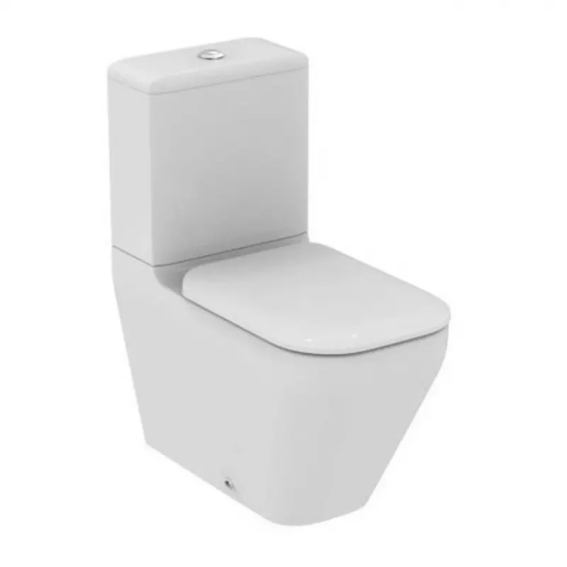 Set vas WC Ideal Standard Tonic II, pe podea, Aquablade, capac SoftClose, alb, K316901