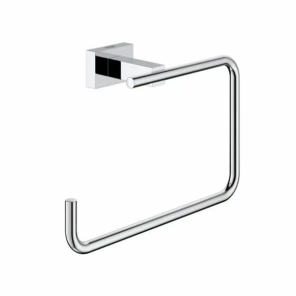 Inel prosop Grohe 40510001, 186 mm, 59 mm, 1 rafturi, 2 orificii instalare, 1 cuie, pivotanta, pe perete, Crom
