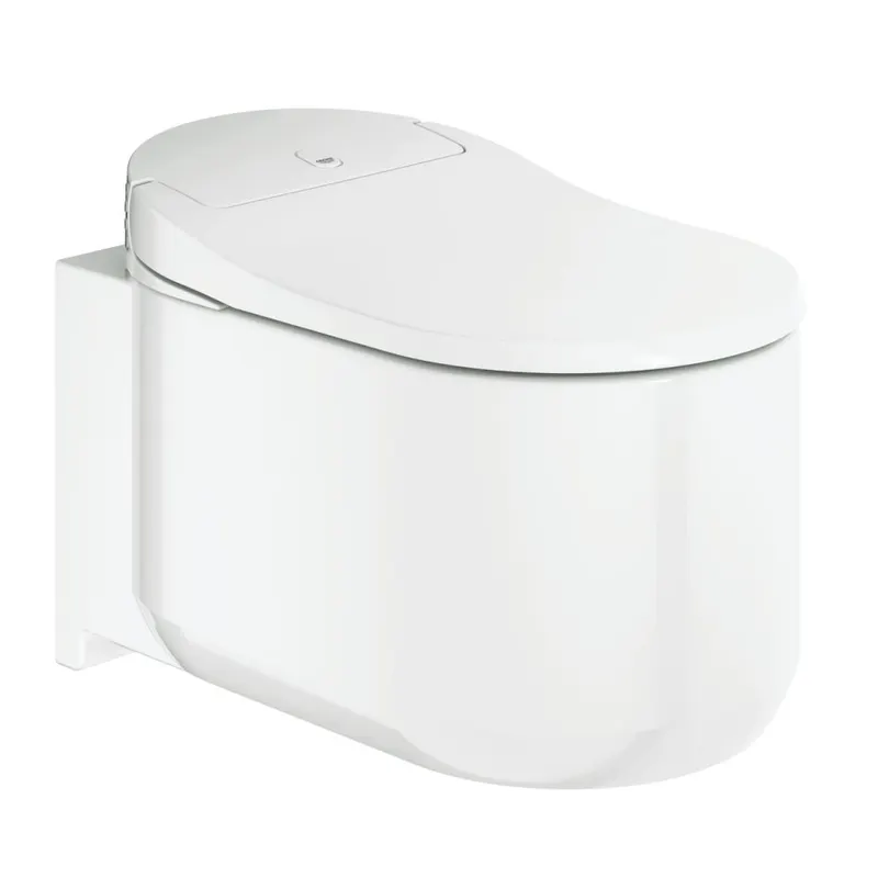 Vas wc suspendat cu functie bideu Grohe Sensia Arena capac soft close inclus, alb