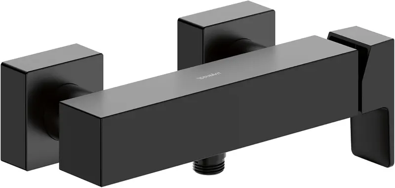 Baterie dus Duravit MH4230000046, Manhattan, tip incastrare aparent, compatibil cu instalatii sanitare standard, negru