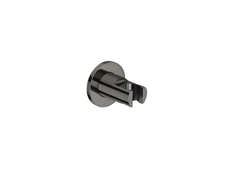 Suport para dus Roca A5B1350CN0, Wall Round, montaj pe perete, suport para dus incorporat, universal, negru