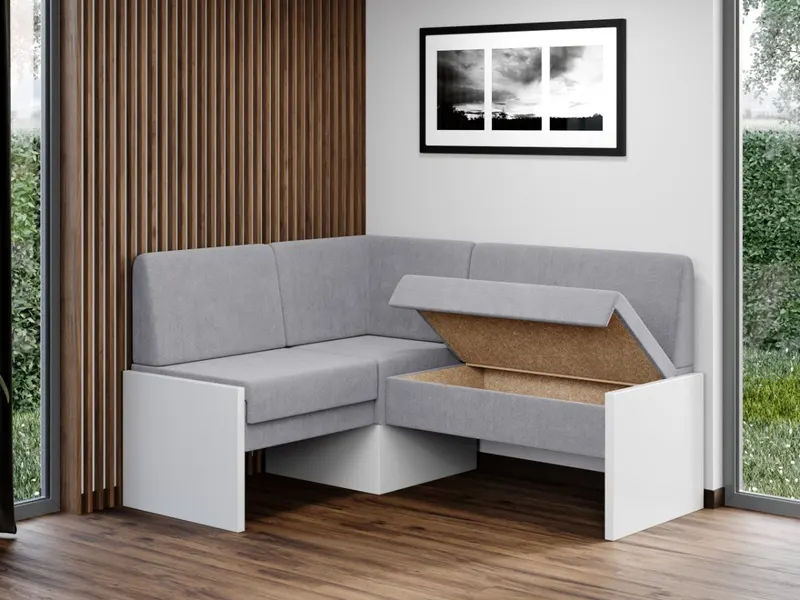 Coltar de Bucatarie Smart Blur 18/Pal Alb — imaginea 2