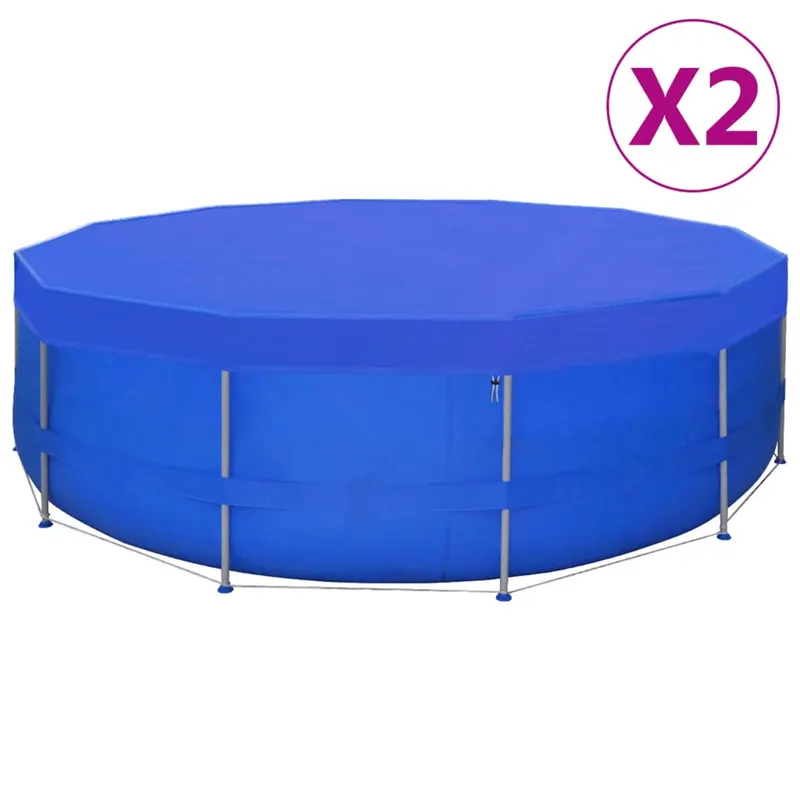 prelate piscina, 2 buc, pe rotunda, 460 cm, 90 g/m2