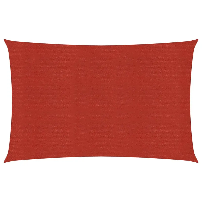 panza parasolar, rosu, 2,5x3,5 m, hdpe, 160 g/m2