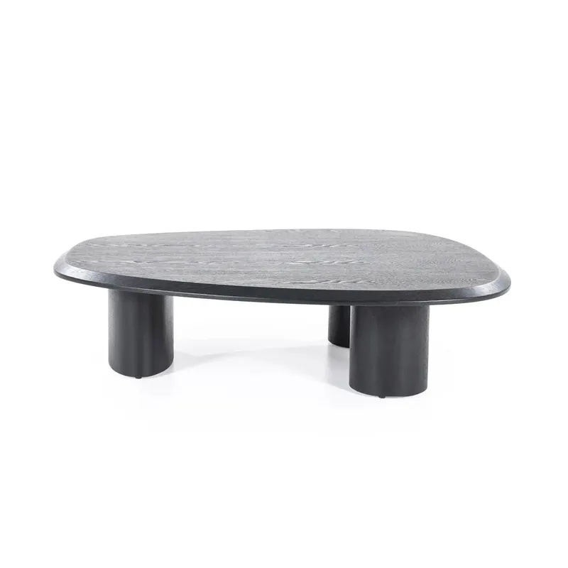 Masuta de cafea BENTOS 96x78x32/106x88x27 CM - Negru / 106x88x27 cm