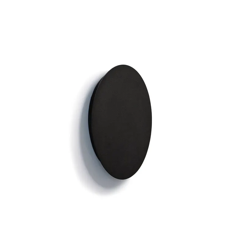 Aplica de perete FAZURA - Negru / Ø15 cm
