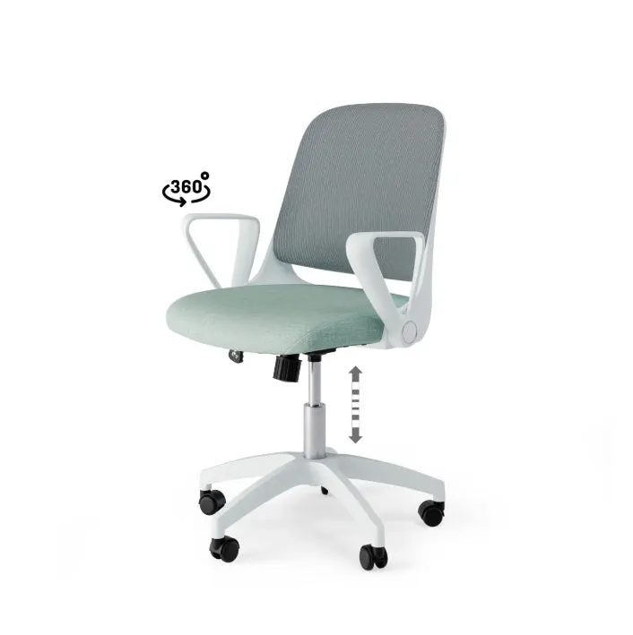Scaun de birou RAUSE - Verde menta