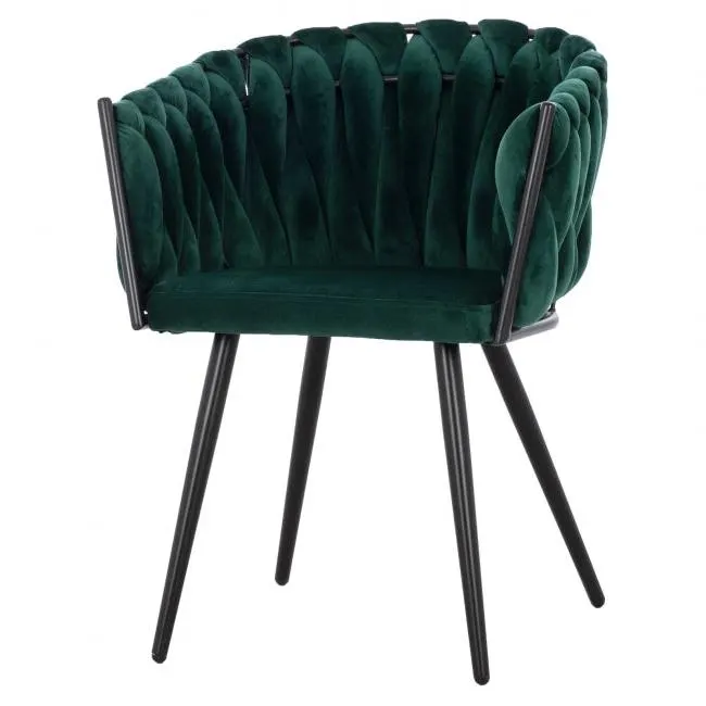 Scaun ANDRA SOFT VELVET - Verde