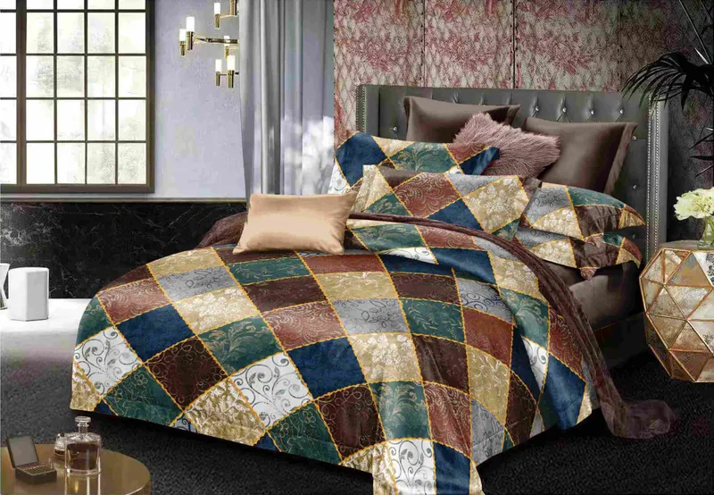 Lenjerie din bumbac satinat BS008