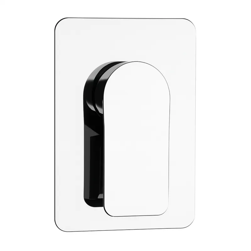 Baterie de cada si dus Remer Rubinetterie Infinity I30, incastrata, monocomanda, comutator cada dus, cartus ceramic, design modern, crom, alama