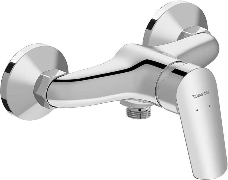 Baterie dus Duravit N14230000010, DuraStyle, tip incastrare aparent, compatibil cu instalatii sanitare standard, crom