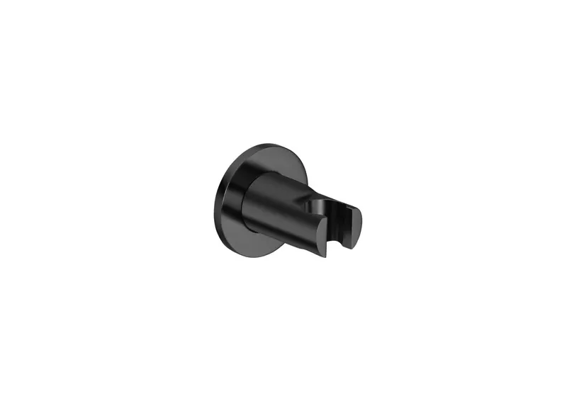 Suport para dus Roca A5B1350NM0, Wall Round, montaj pe perete, suport para dus incorporat, universal, negru