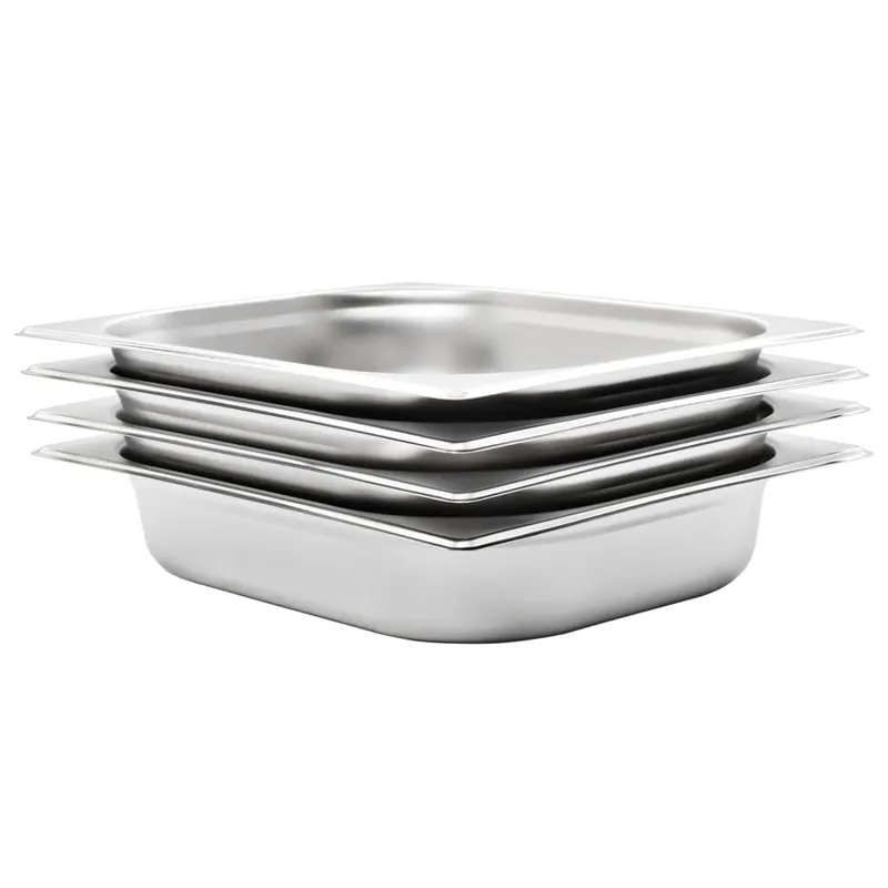 recipiente gastronorm 4 buc. gn 1/2 65 mm otel inoxidabil