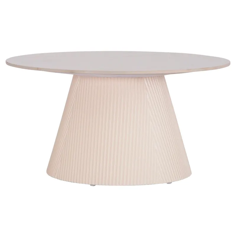 Masuta de cafea SOLARO Ø80 x 41 CM - Cream
