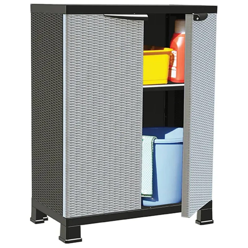 dulap, 68x39x92 cm, design de ratan