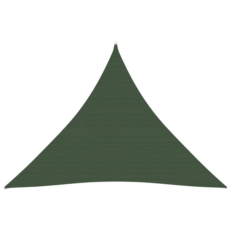 panza parasolar, verde inchis, 4x4x4 m, hdpe, 160 g/m2