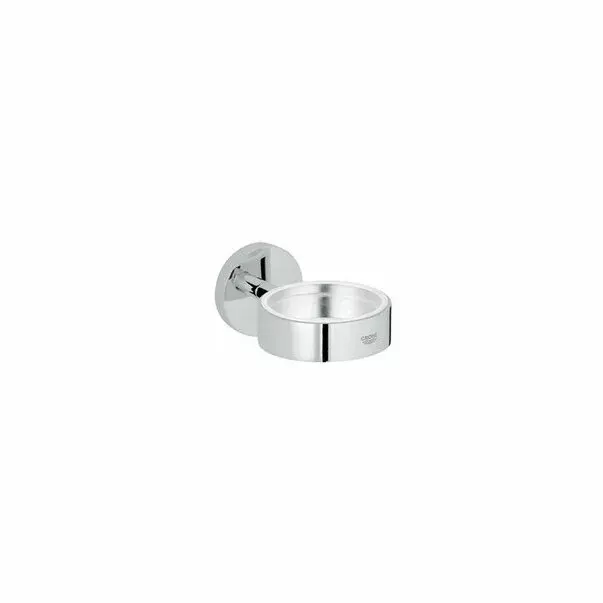 Suport Grohe 40369001, 72 mm, 107 mm, 2 orificii instalare, pe perete, metal, elemente fixare ascunse, Crom