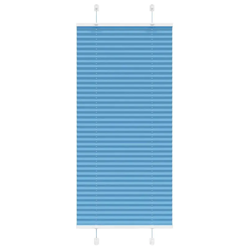 Jaluza plisata albastru 55x150 cm latime tesatura 54,4 cm