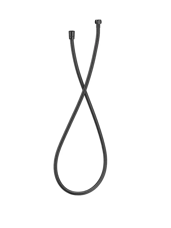 Furtun Roca A5B3850CN0, 1.7 m, 5 bar, 1 2 tip conexiune para dus, 1 2 tip conexiune baterie, conexiune universala, Negru