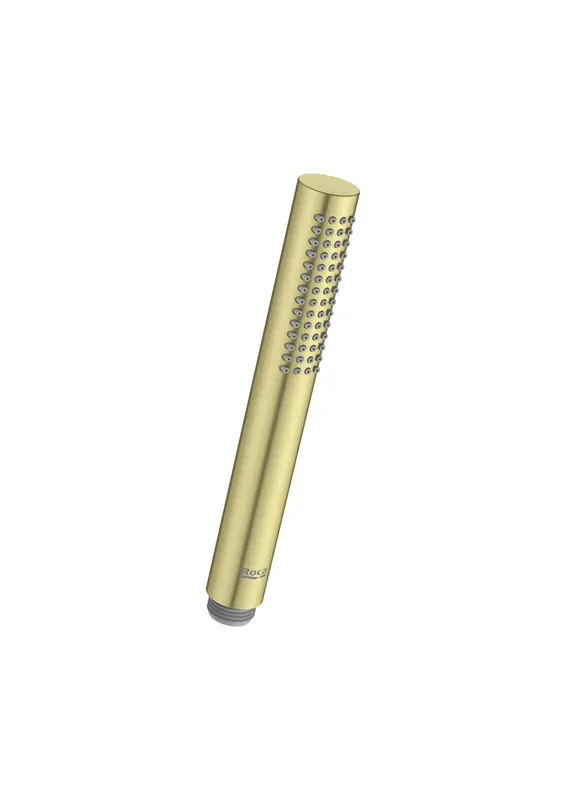 Para de dus Roca A5B9B61VA0, dus Stella, diametru 25 mm, montaj universal, racord 1 2 , para shockproof, auriu