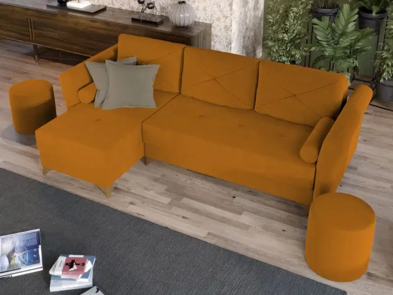 Coltar Bali Portocaliu — imaginea 2