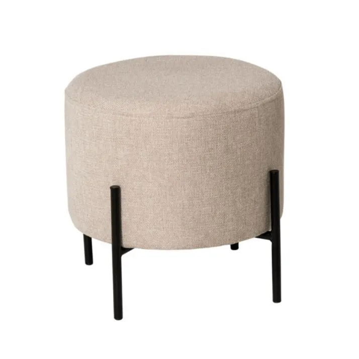 Taburet TENUTA Ø40 CM - Beige