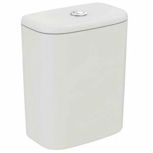 Rezervor pe vas wc Ideal Standard Tesi cu alimentare inferioara alb mat