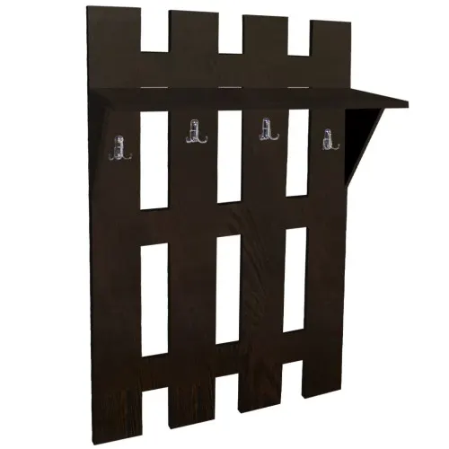 Cuier 4 fasii wenge, 70 x 25 x 100 cm