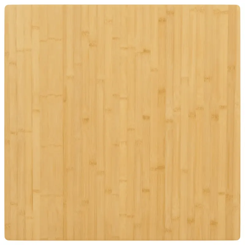 blat de masa, 90x90x2,5 cm, bambus